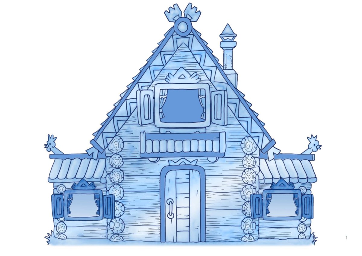 Лубяной домик Лубяная избушка