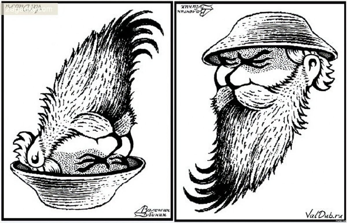 Обман зрения перевертыши