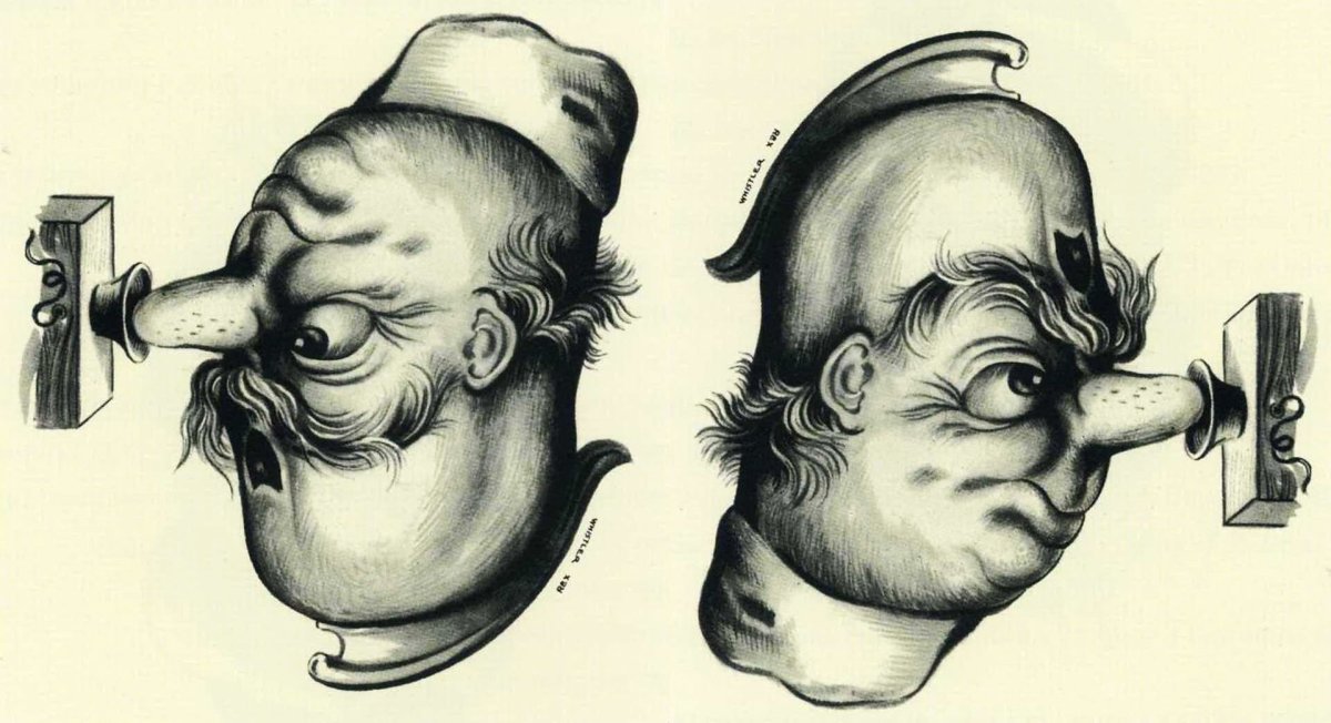 Двуликий Янус карикатура