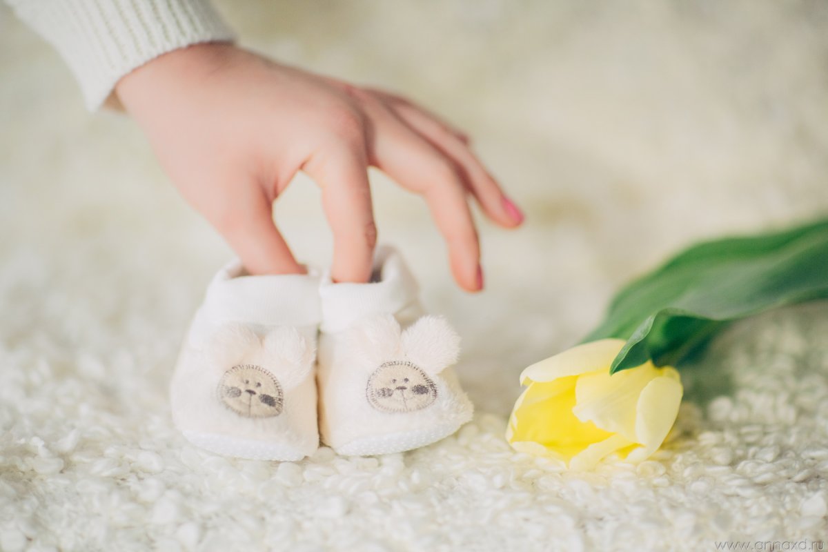 Открытка "с рождением ребенка"