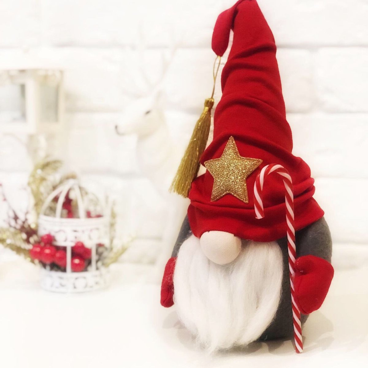 Снежинки гномики