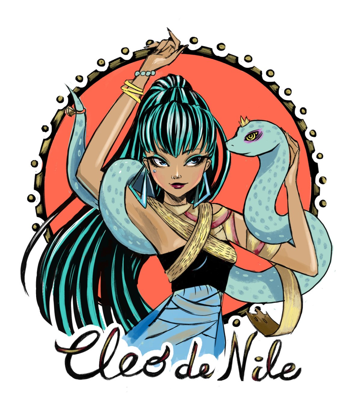 Клео де Нил арты