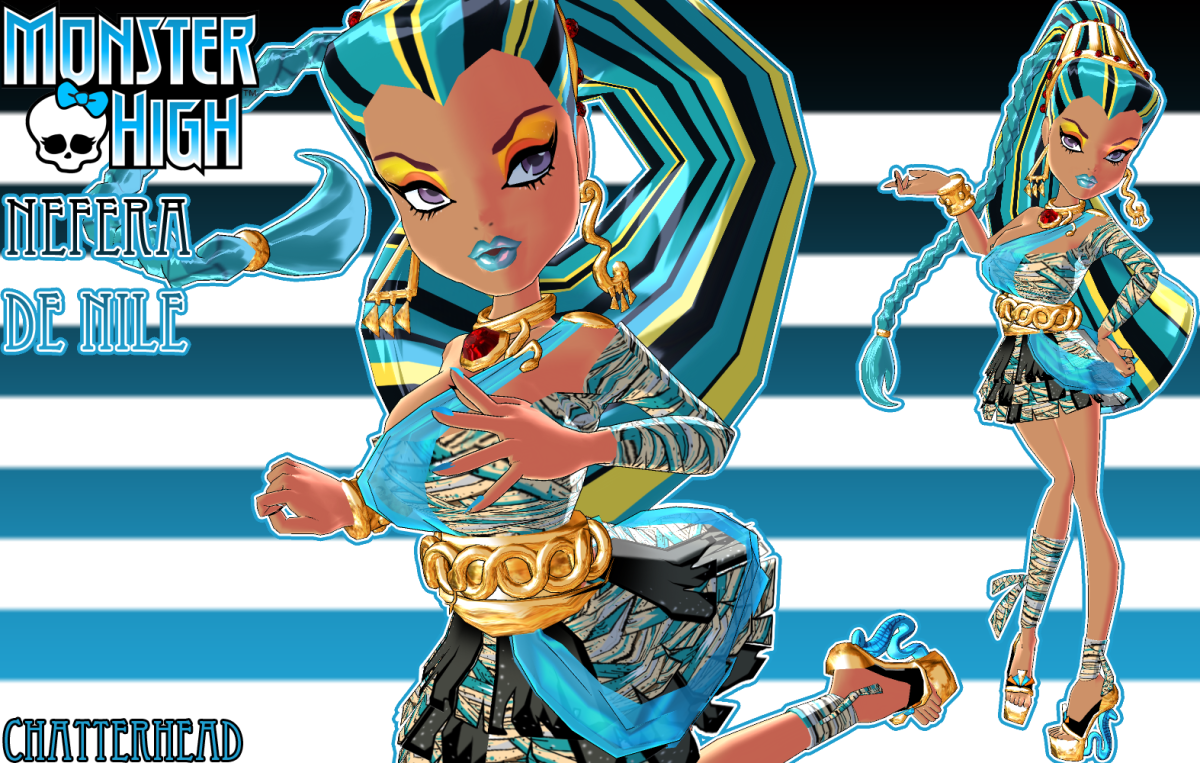 Монстр Хай Нефера де Нил 3д