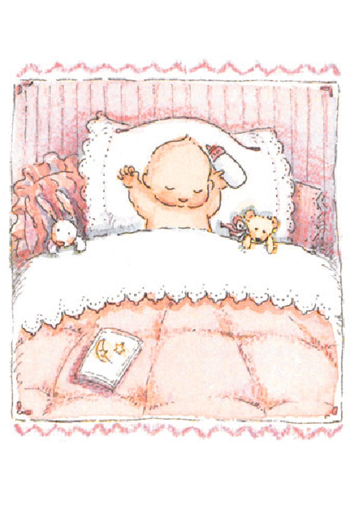 Открытка с рождением Дочки коллеге