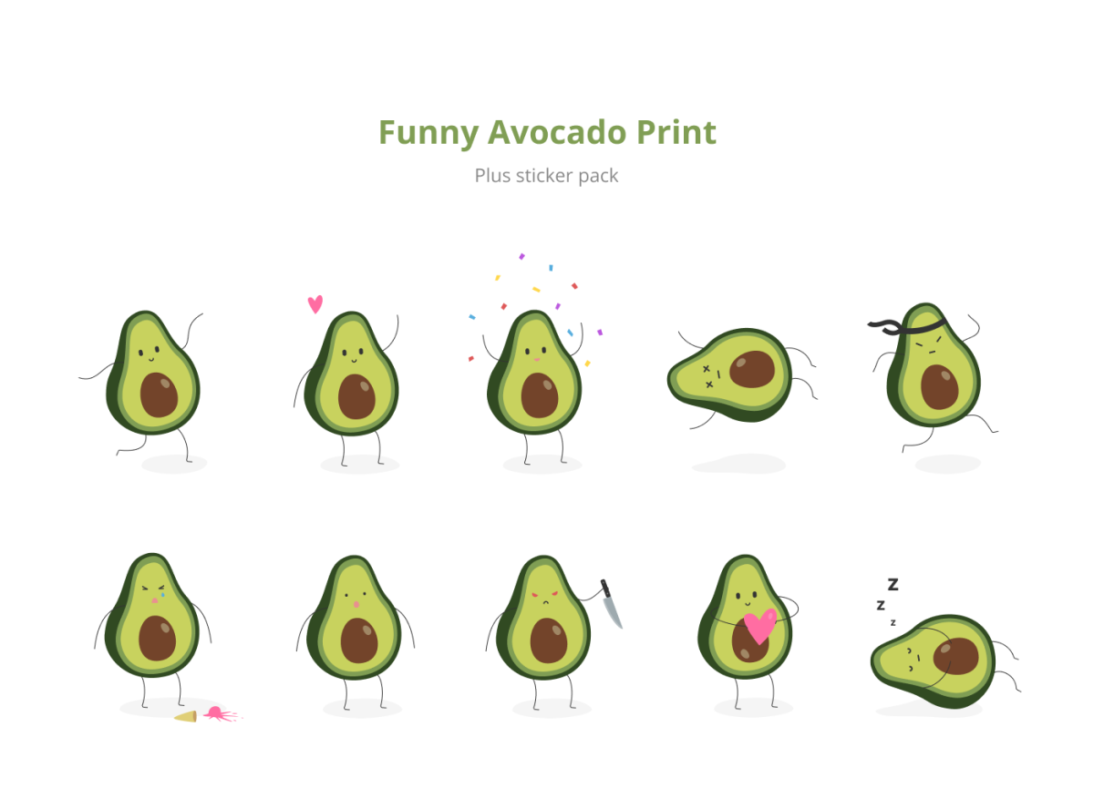 Авокадо кот