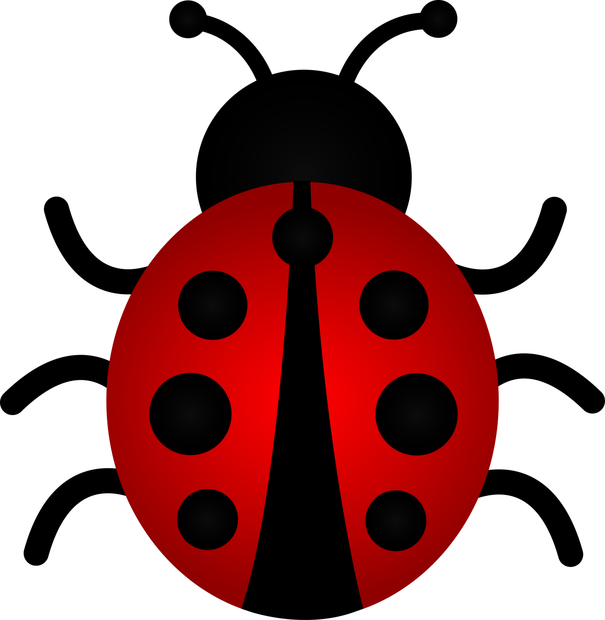 Отрисовки Божья коровка