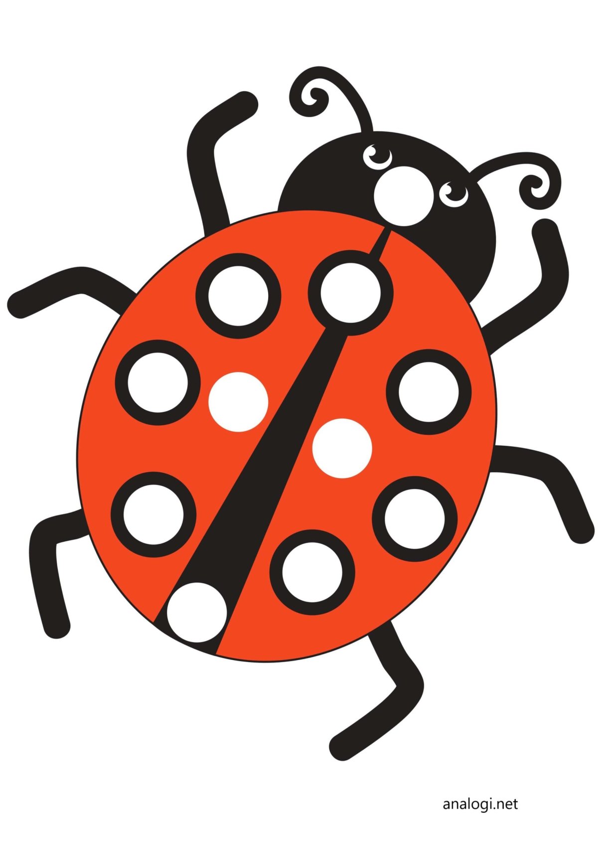 Нарисовать Божью коровку