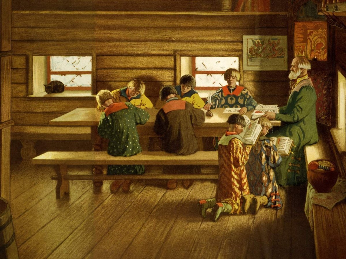 Цифирные школы при Петре 1