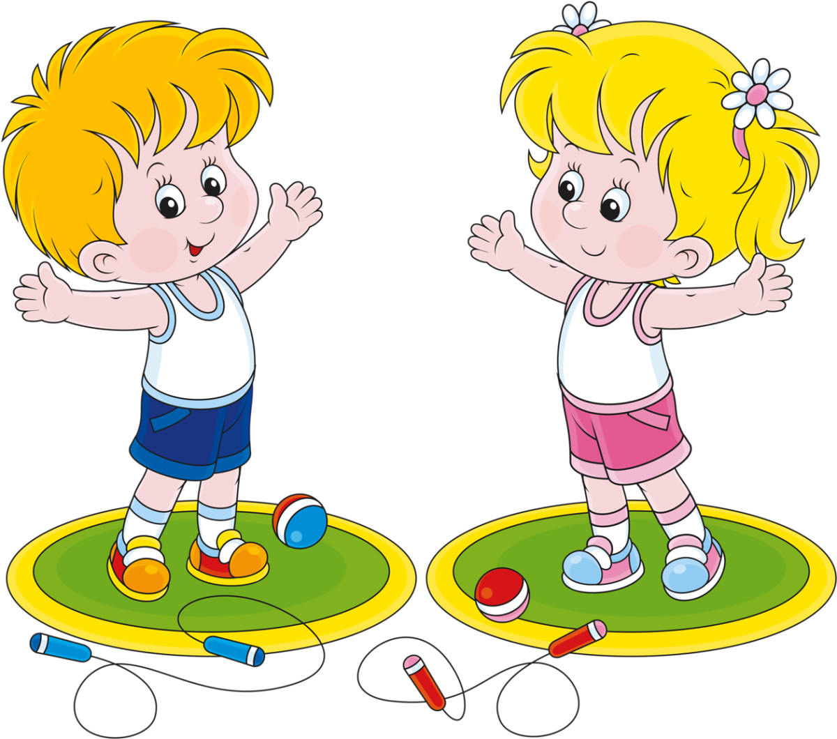 Веселая физкультура