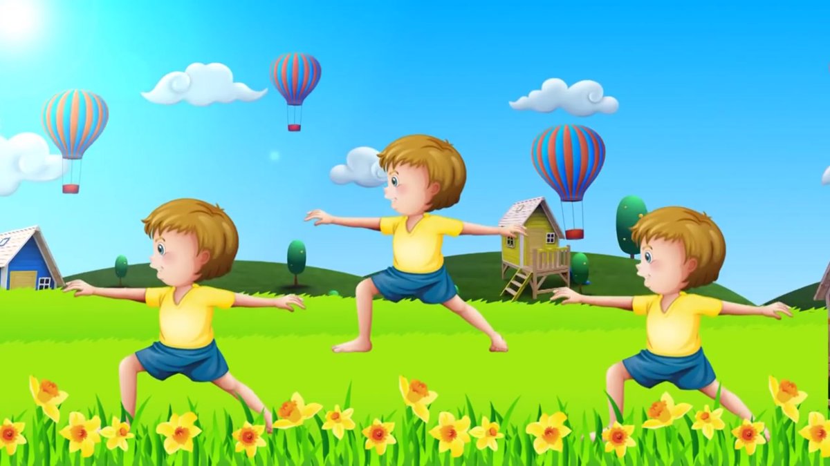 Зарядка для детей с родителями