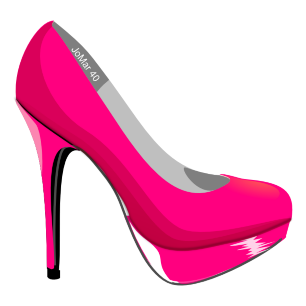 Туфелька мультяшная