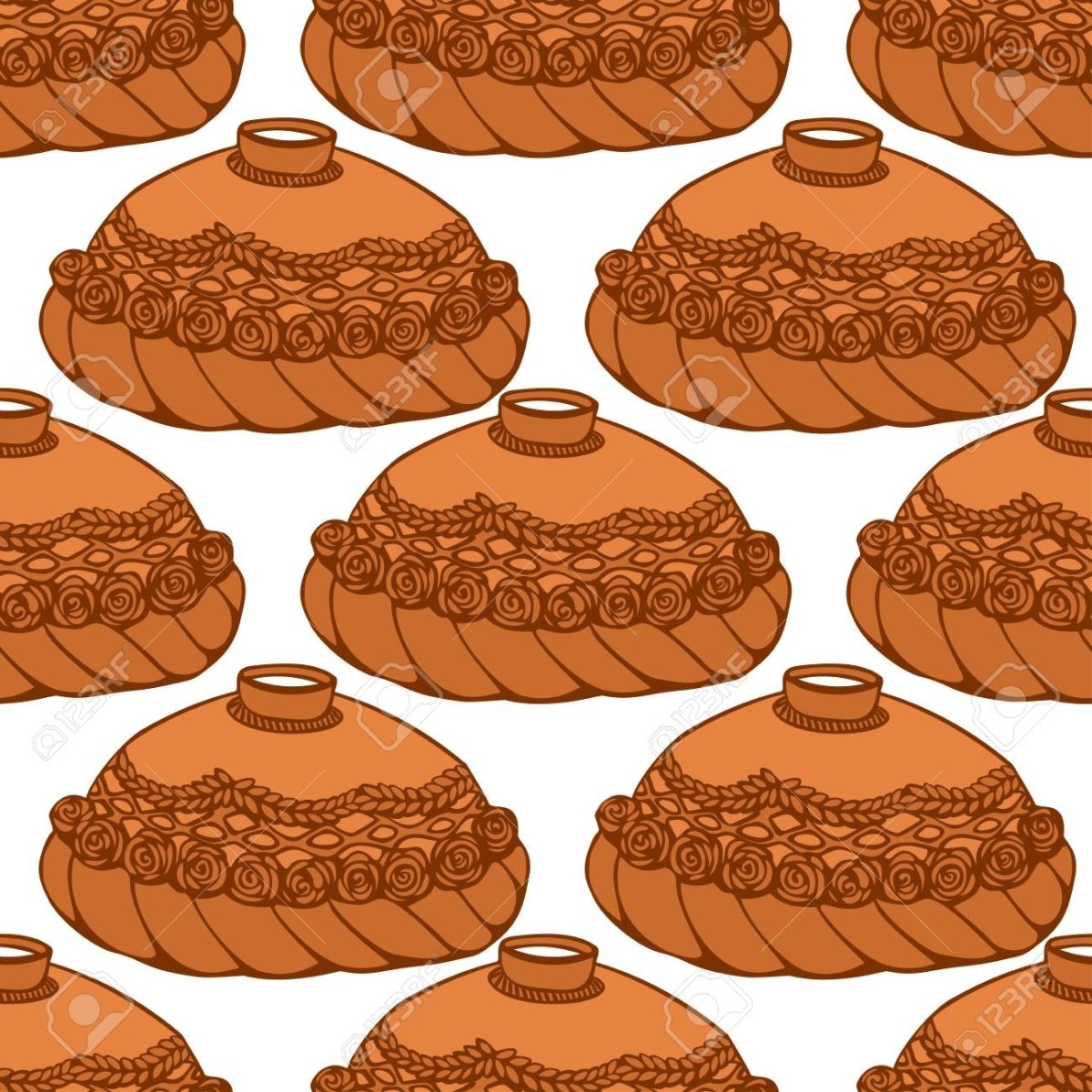 Каравай хлеба на рушнике