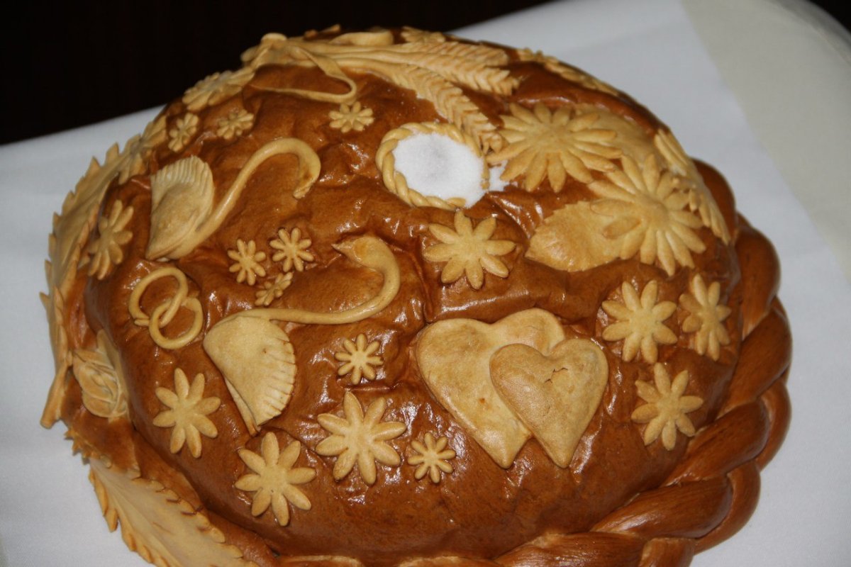 Свадебный каравай Туркмен