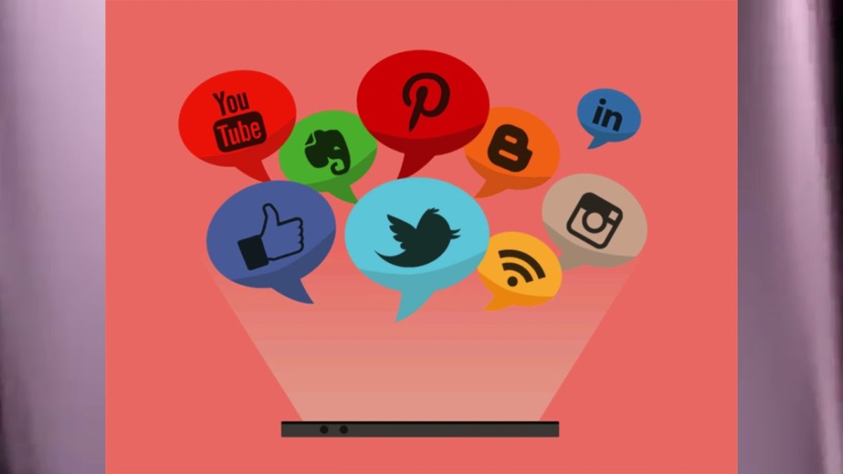 Социальные сети баннер