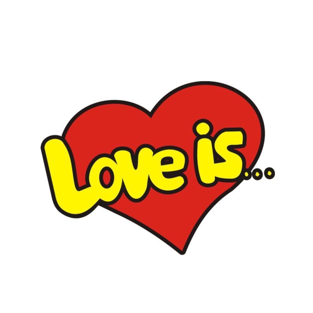 Love is надпись