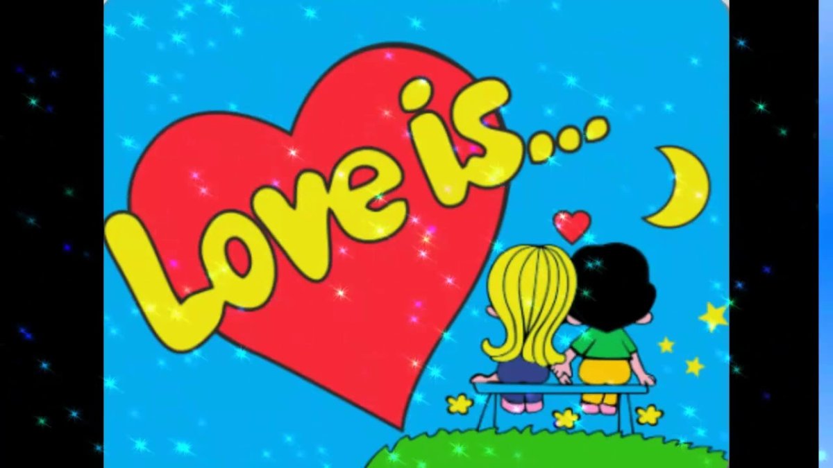 Портрет в стиле Love is