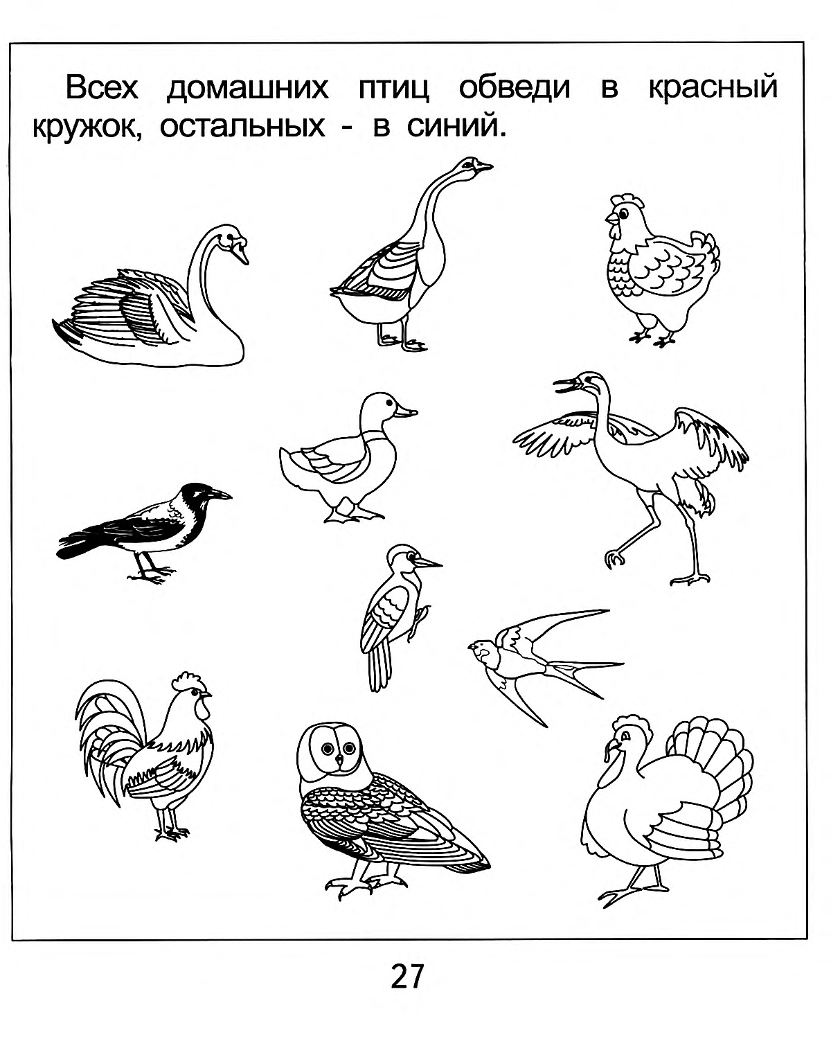 Задания для детей перелетные и зимующие птицы