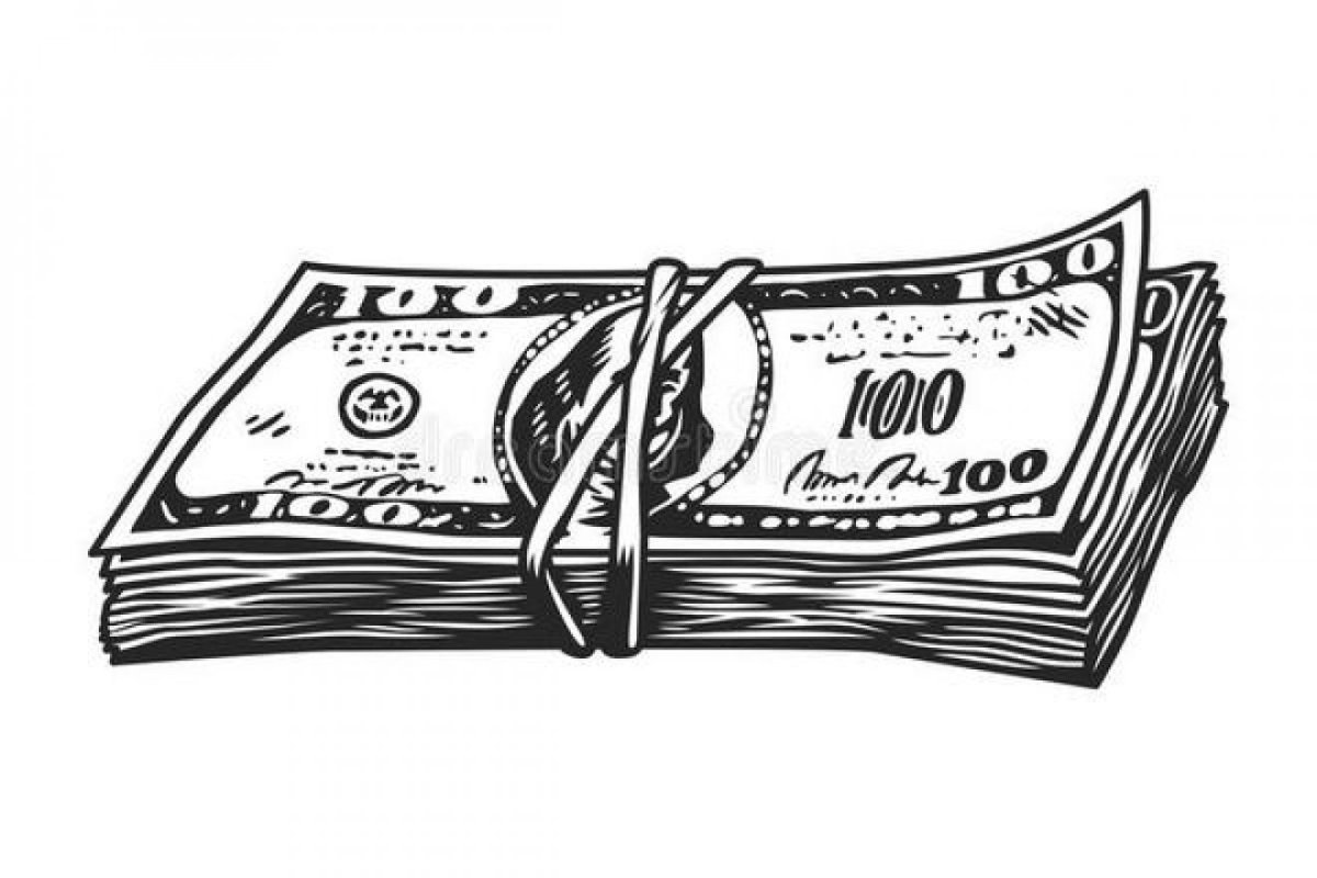 Доллар эскиз