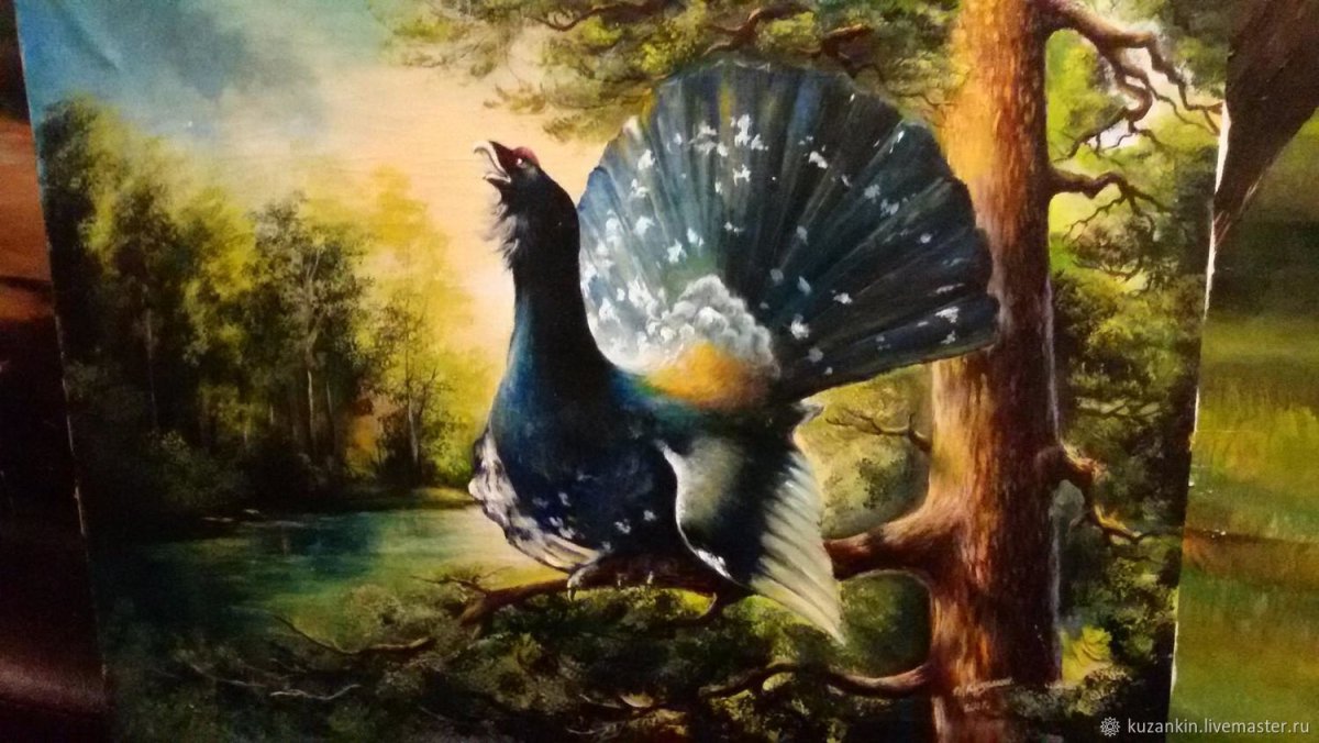 Пиликин картина Глухарь