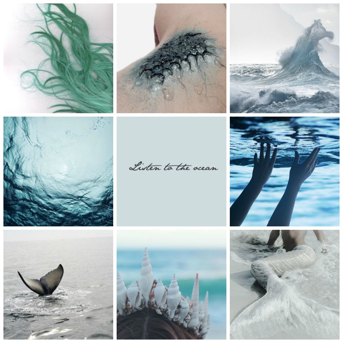 Эстетика моря коллаж