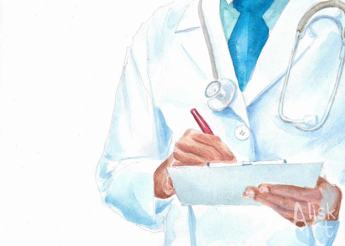 Врач иллюстрация