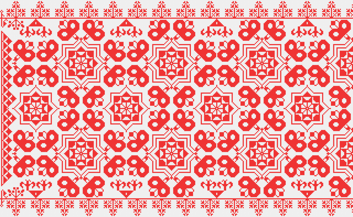 Армянский национальный орнамент вектор