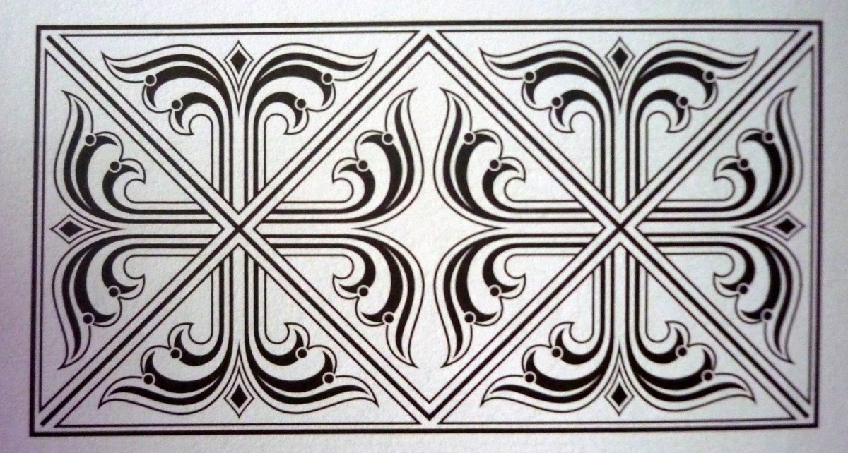 Национальный орнамент Абхазии