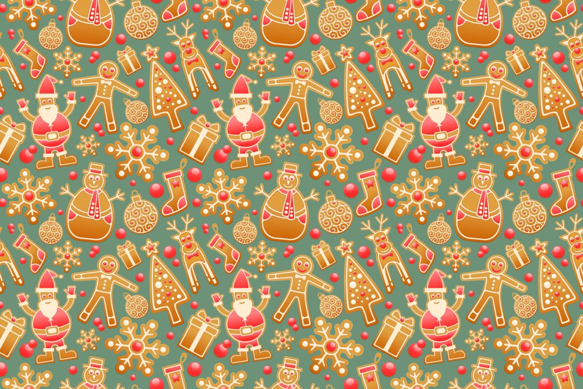 Новогодний фон Минимализм