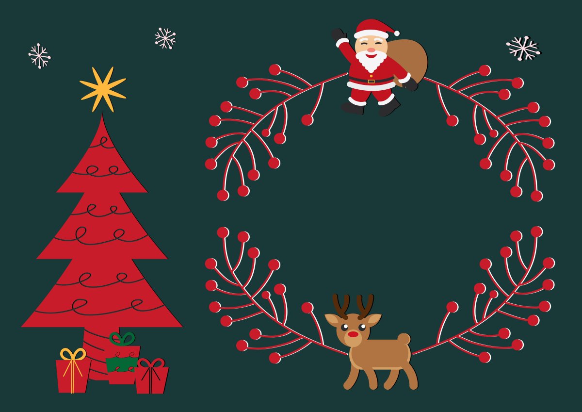 Новогодний фон