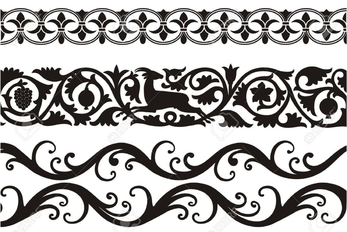 Армянский ленточный орнамент