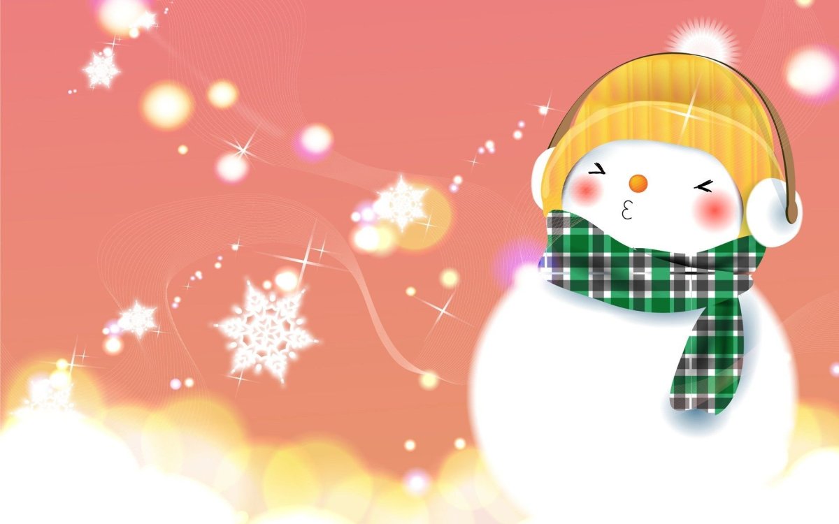 Новогодний фон белый