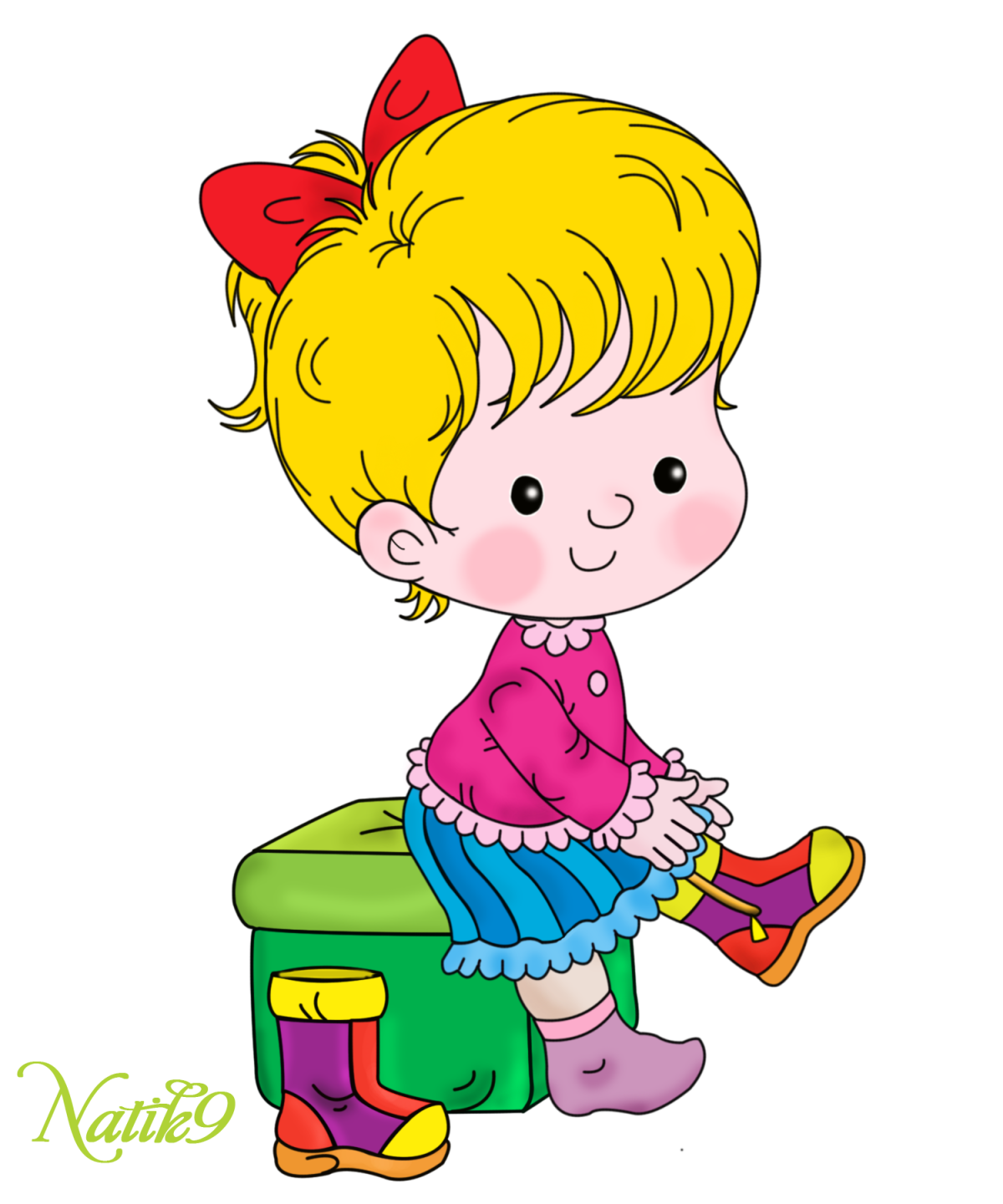 Одеваться мультяшное