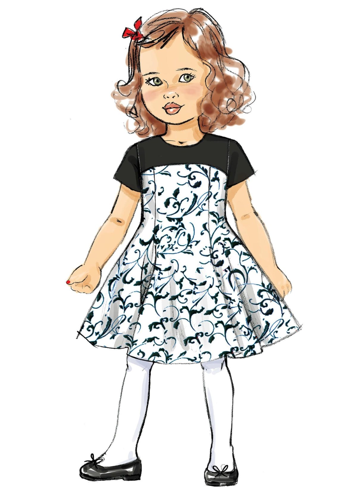 Ребенок одевается