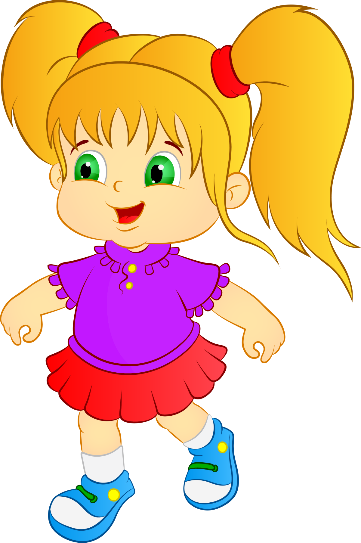 Детские личики