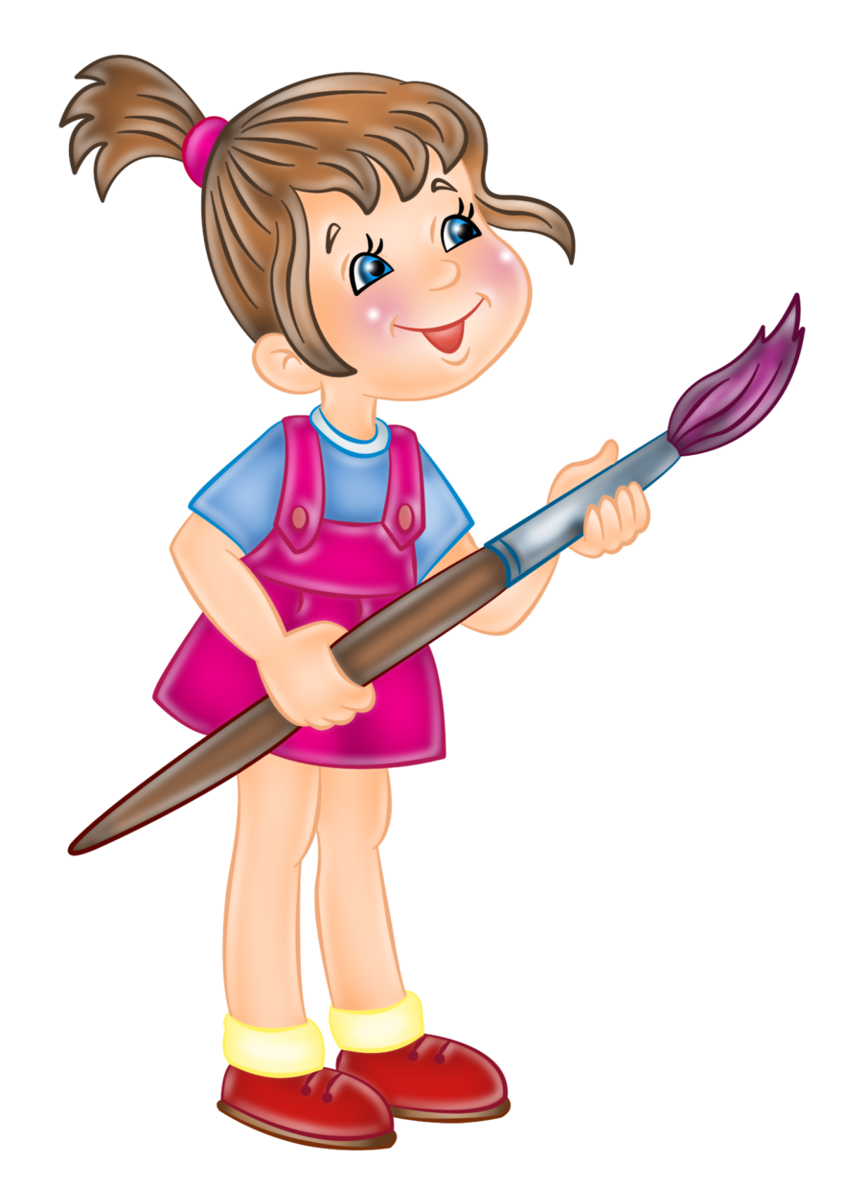 Девочка вектор