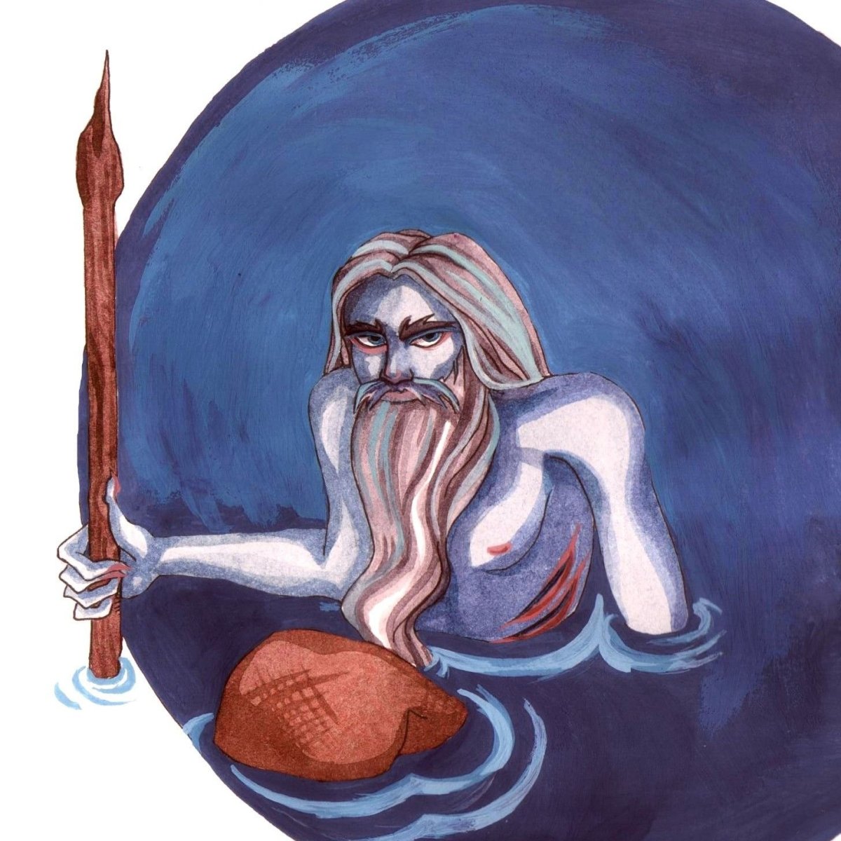 Дух славянской мифологии водяной