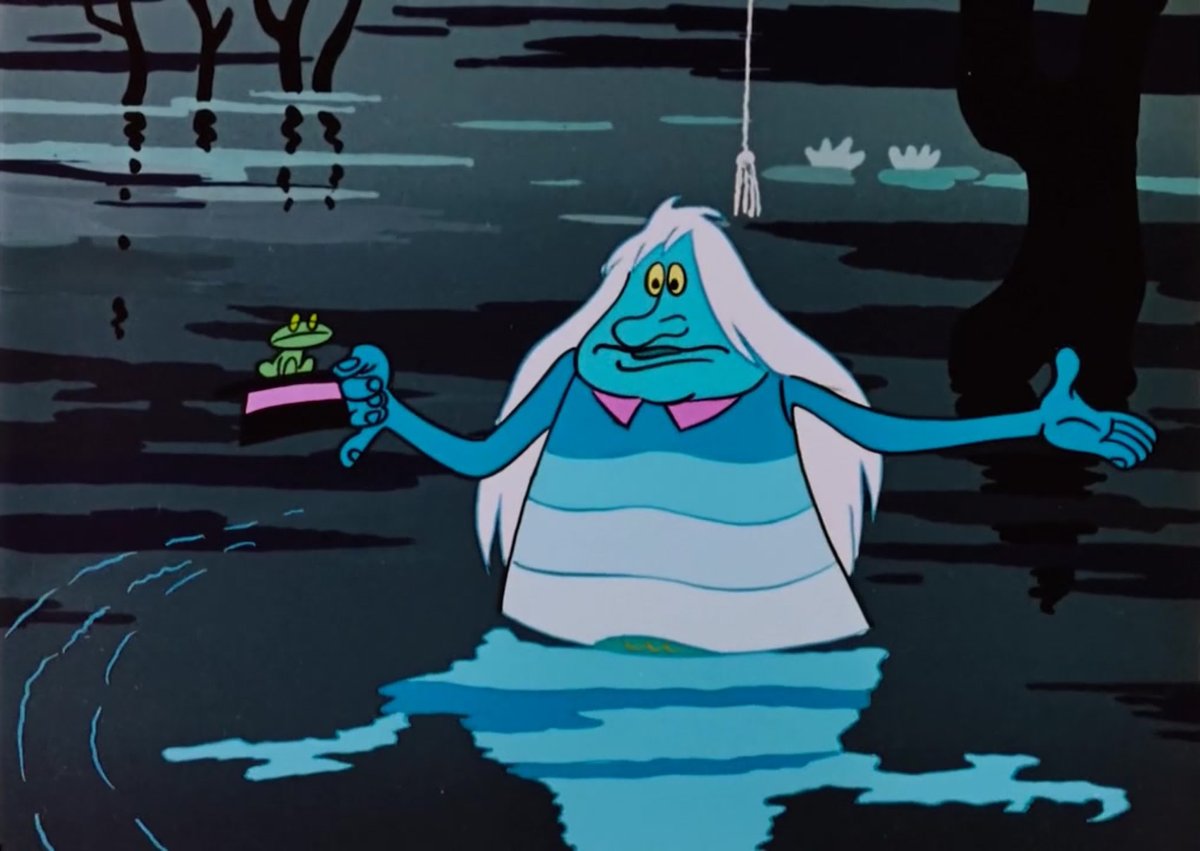 Водяной мультик Летучий корабль