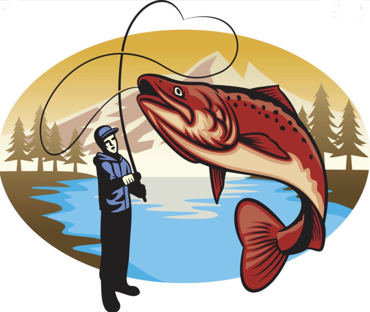 Топперы для рыбака для печати