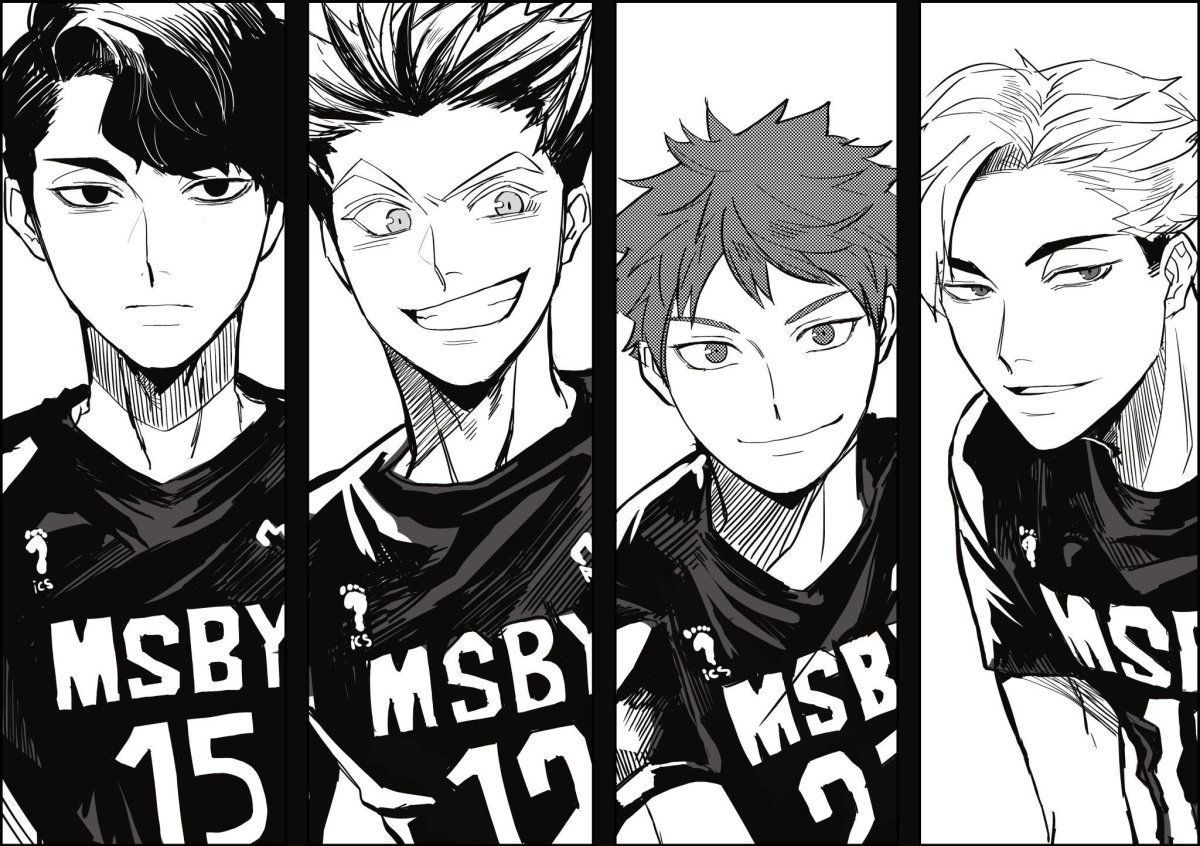 Волейбол аниме Карасуно