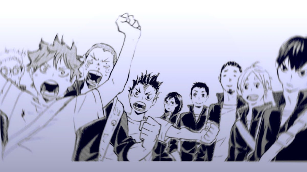 Хината Бокуто Атсуму и Сакуса