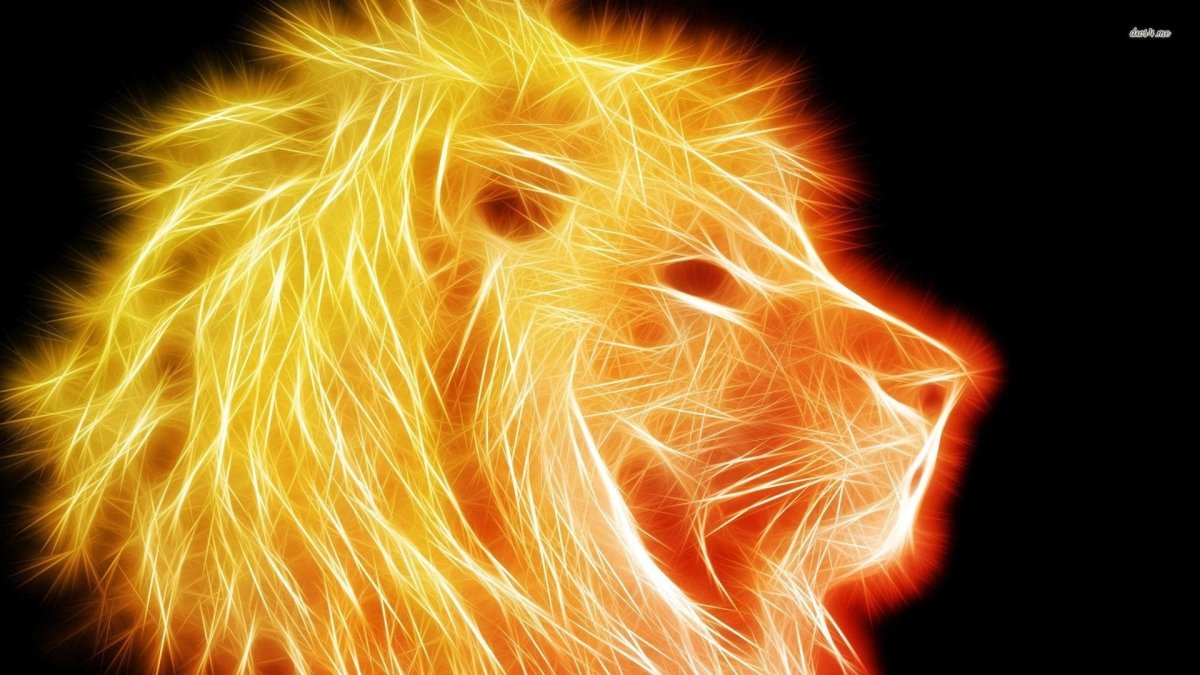 Огненный Лев арт