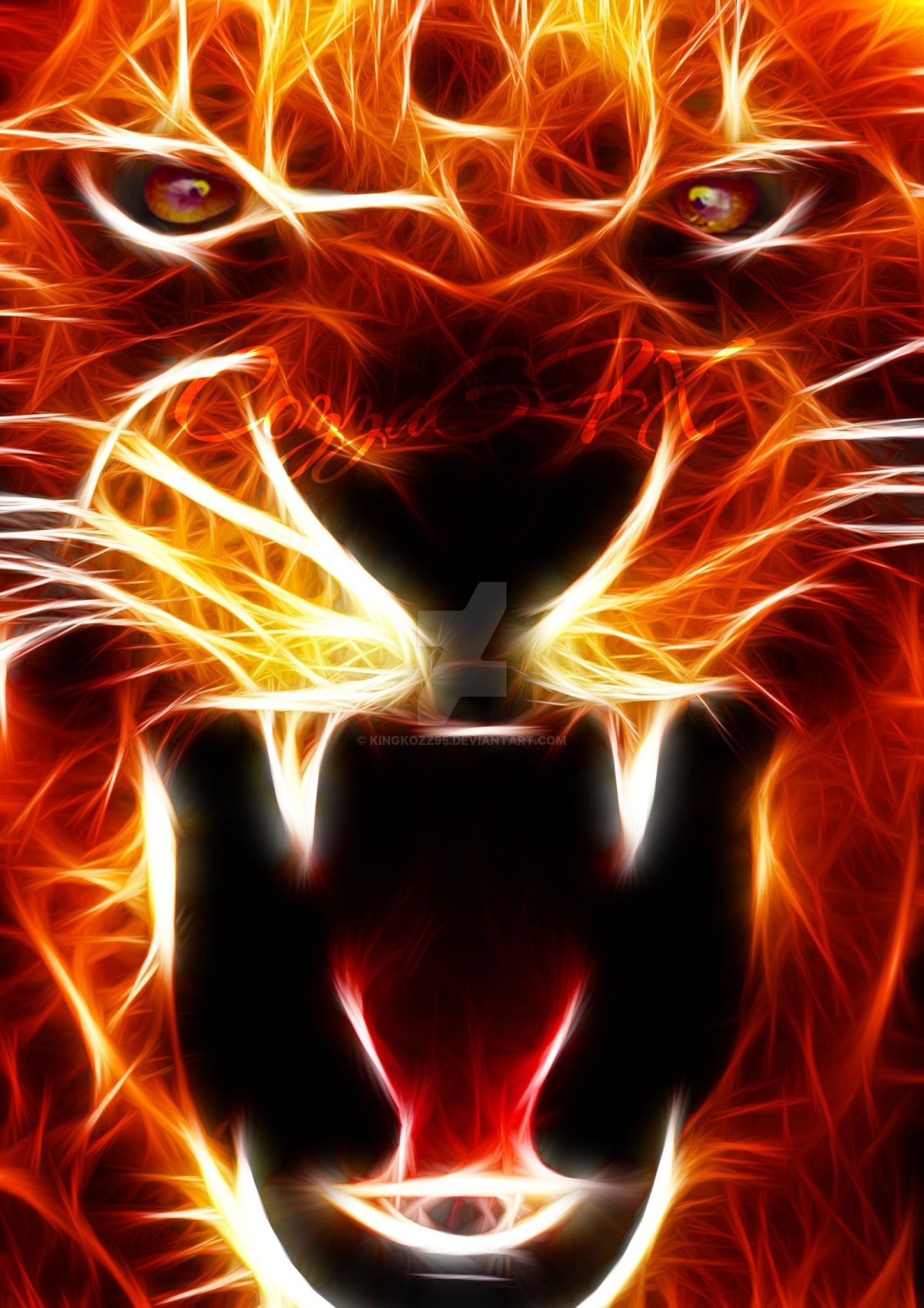 Львица в огне