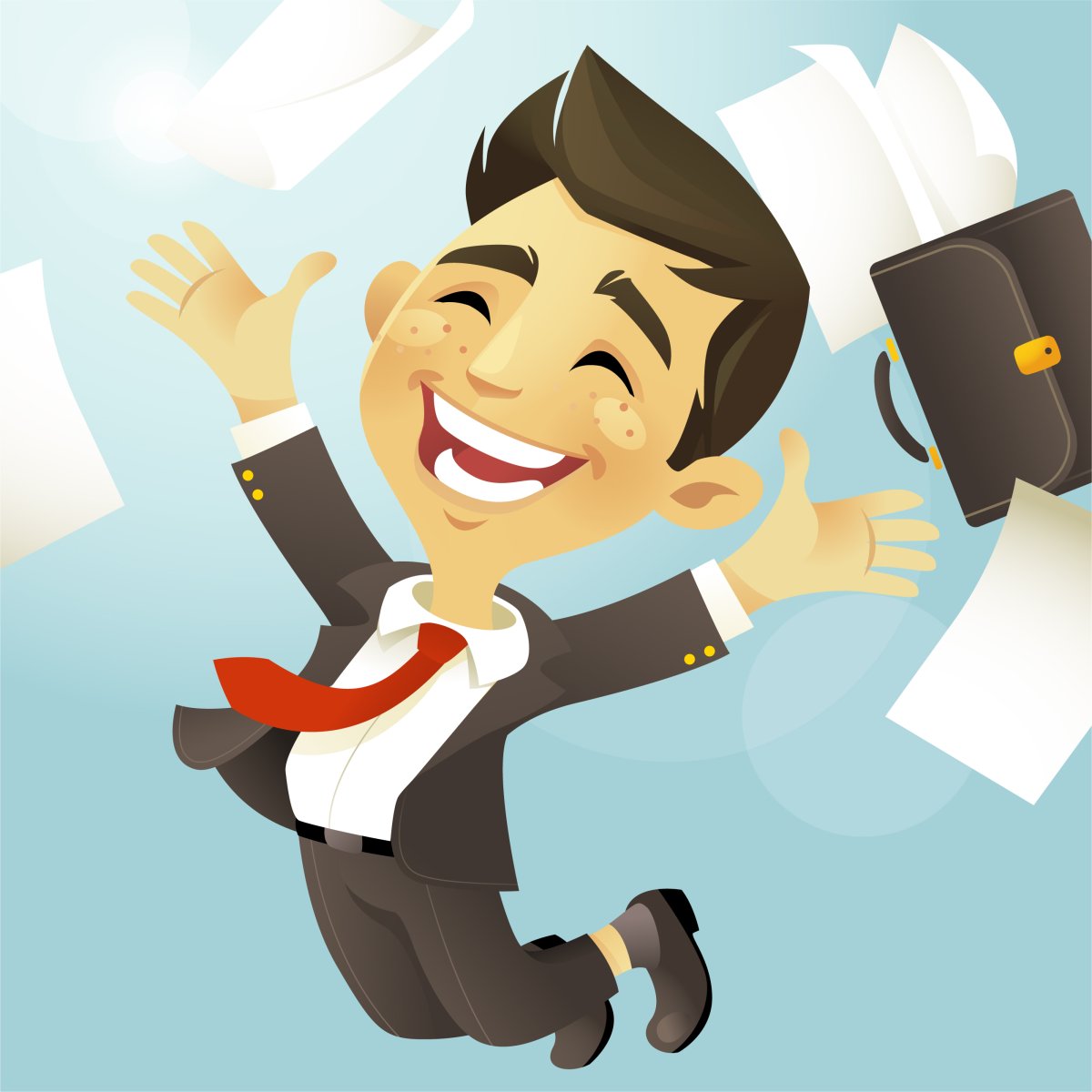 Веселый работник