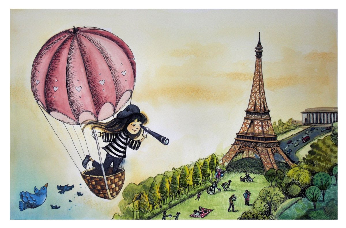 Париж глазами детей