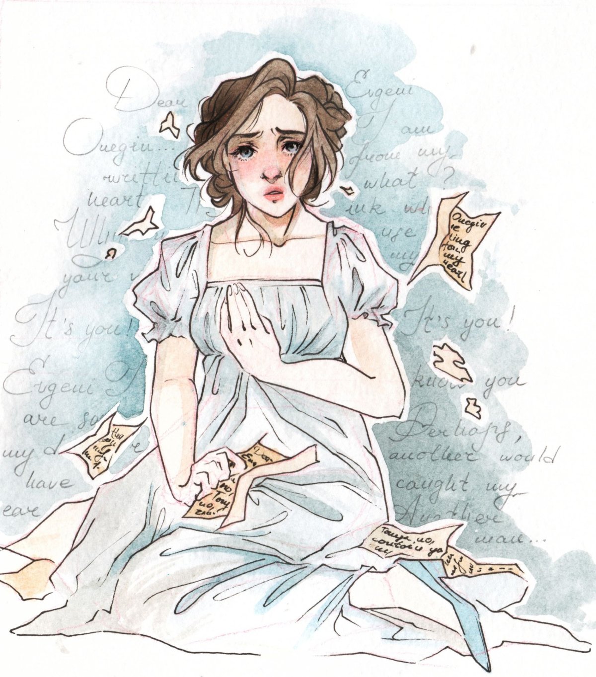 Татьяна Ларина Евгений Онегин