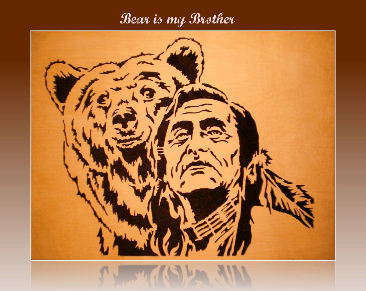 Контуры для выжигания по дереву