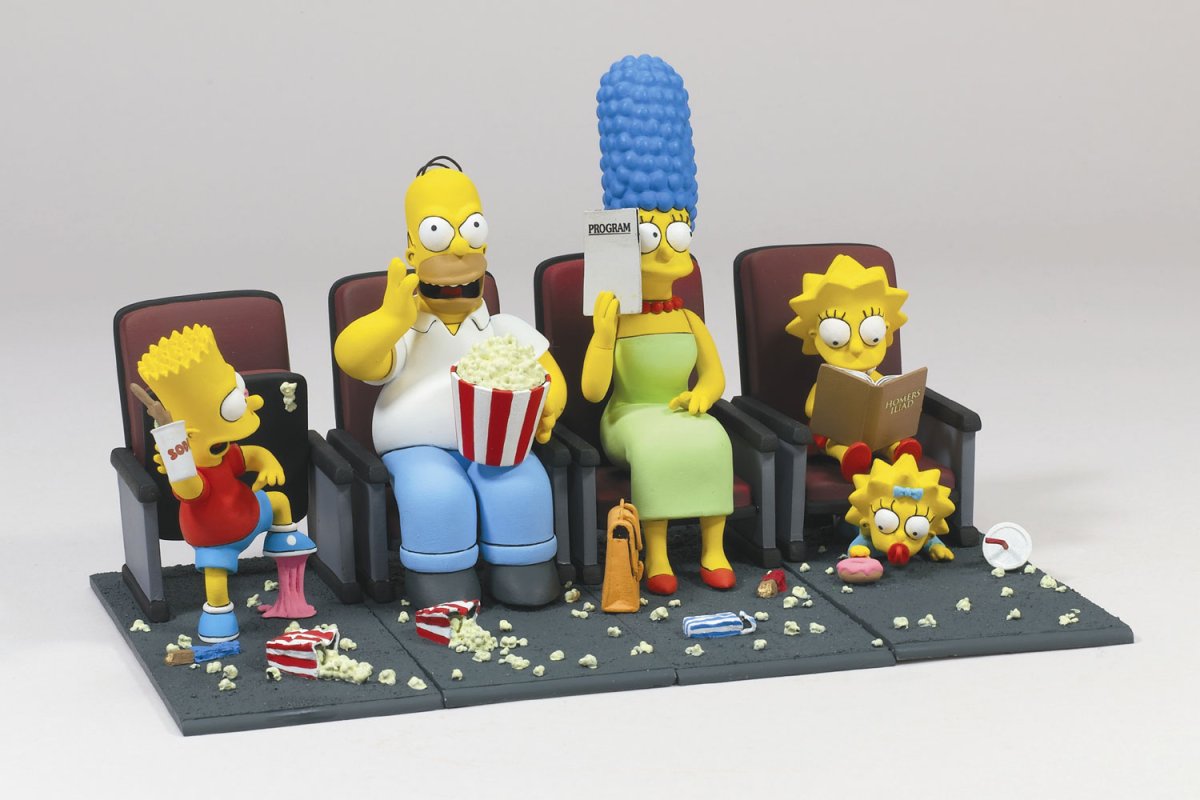 Лего симпсоны кастом