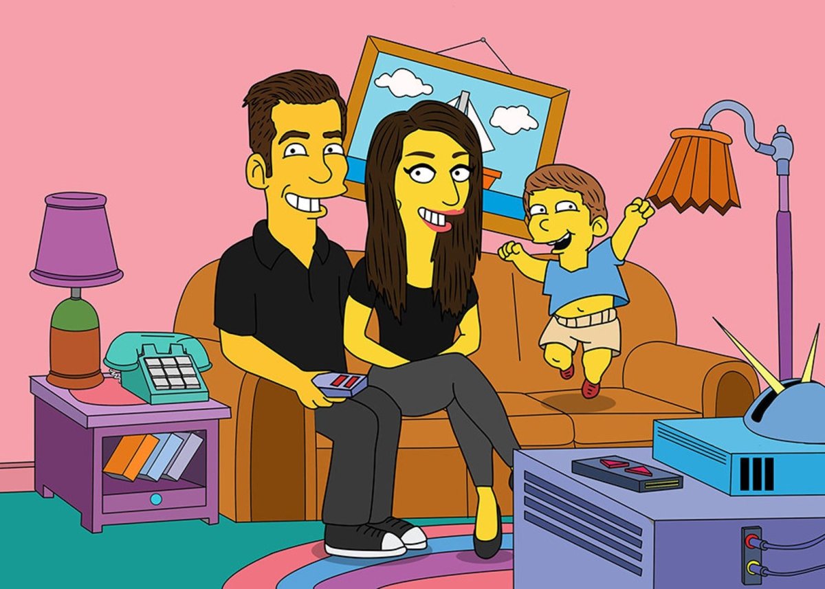 Симпсоны карикатуры