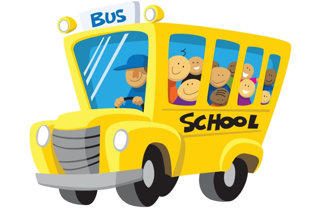 Школьный автобус рисунок
