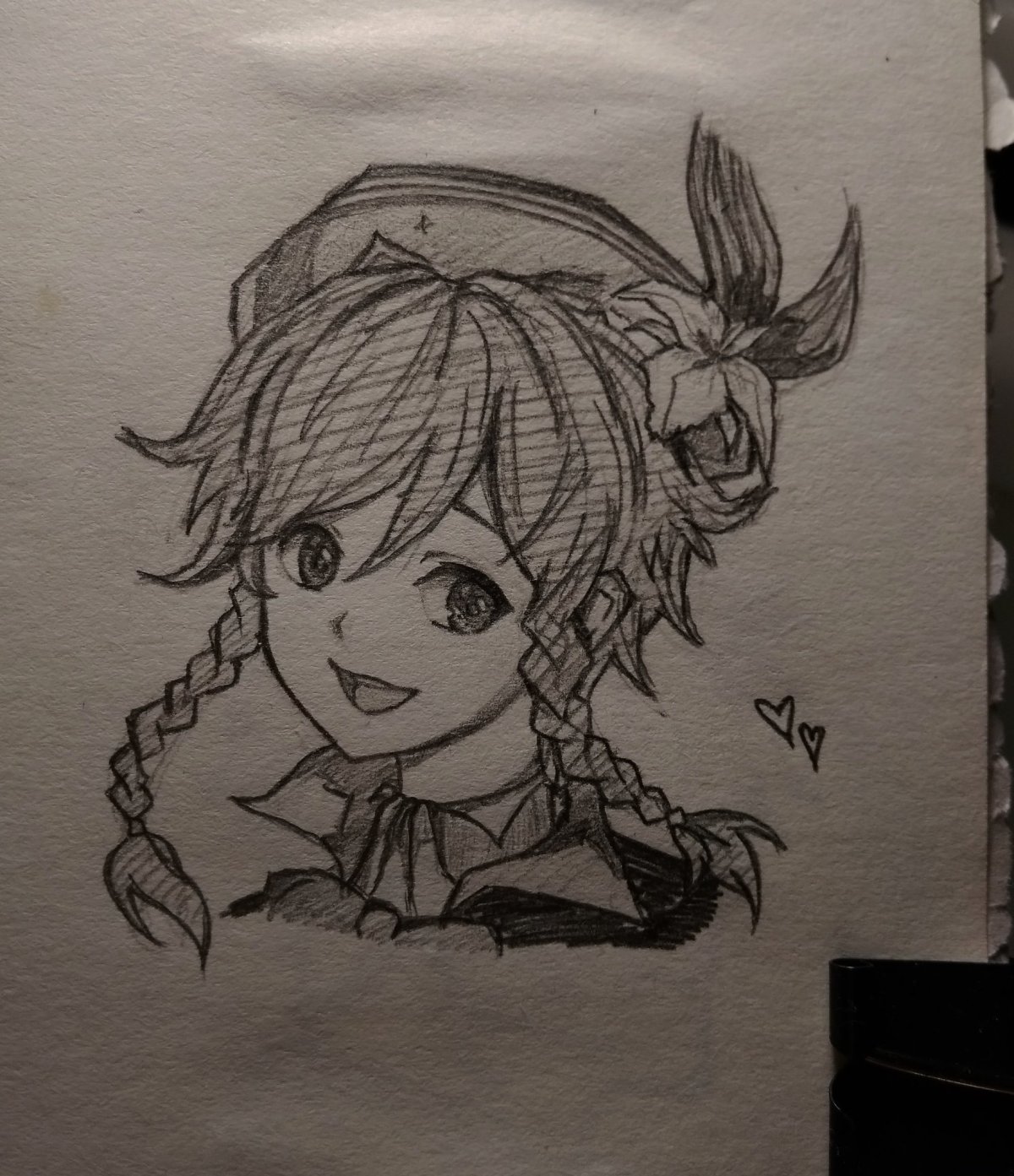 Геншин арт для срисовки